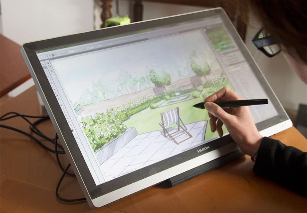 travail sur tablette graphique - un des avantages mis au service des professionnels
