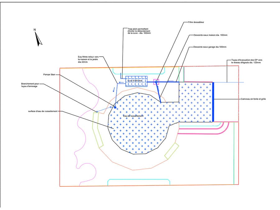exemple de plan technique du dossier pour particulier et professionnels